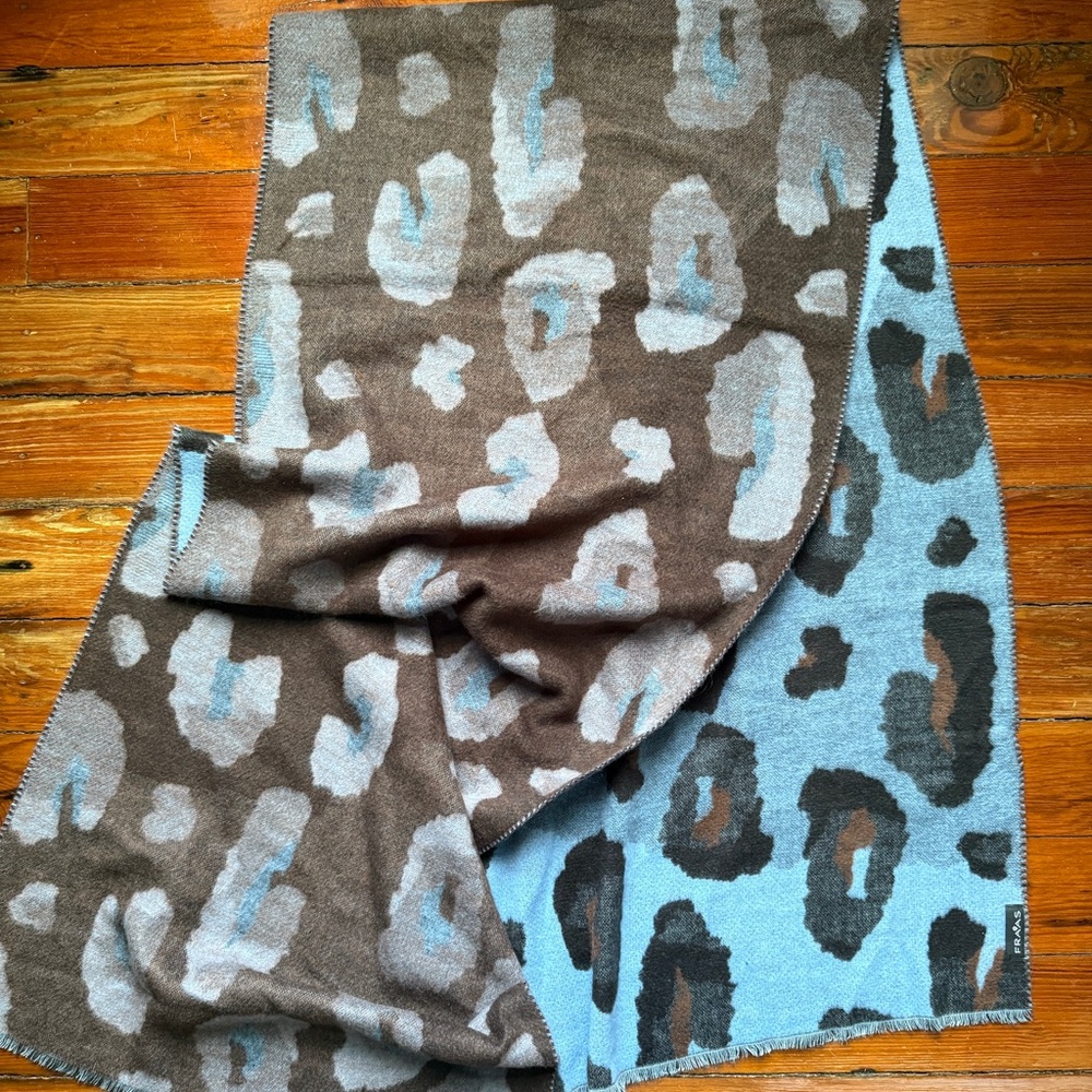 Reversible Animal Print Scarf